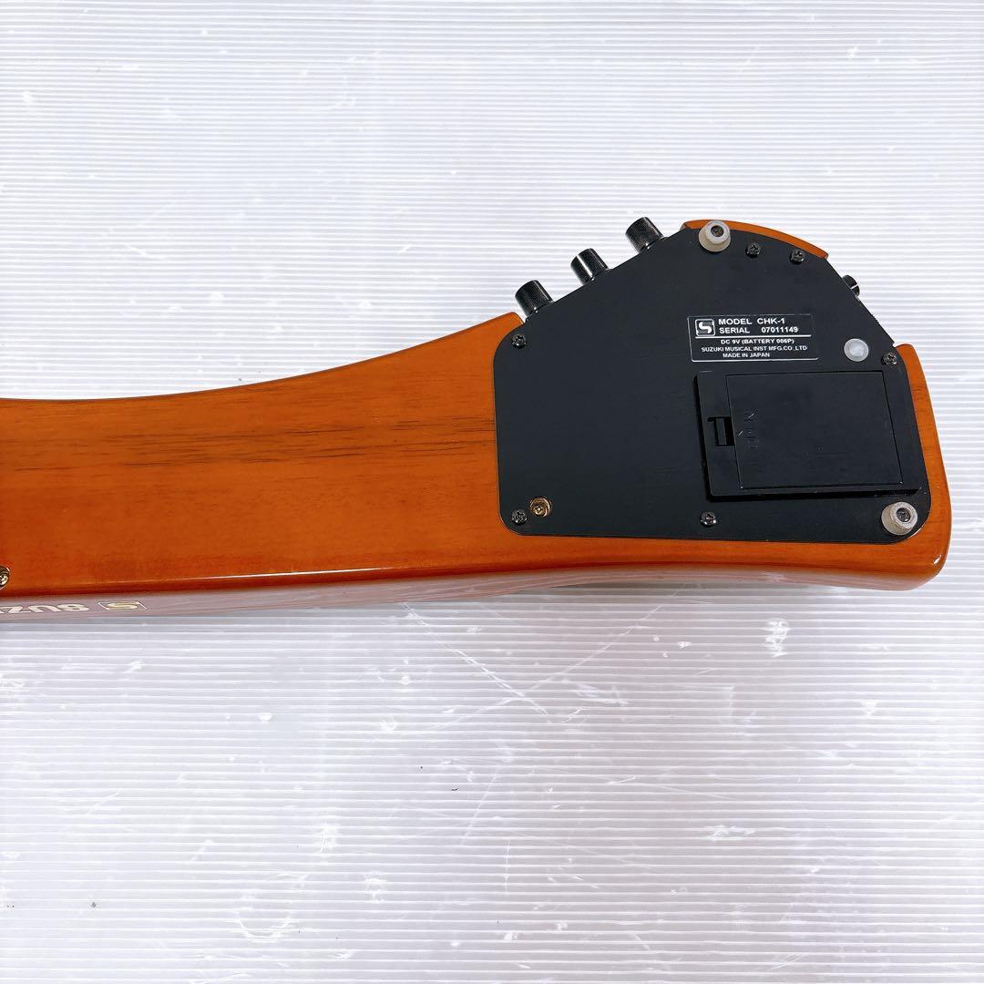 【美品】SUZUKI スズキ 電気大正琴 ソプラノ こはく CHK-1