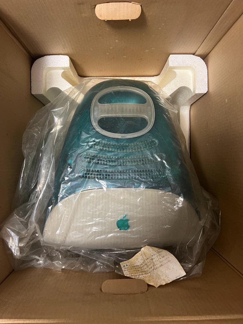 Apple iMac G3 ブルーベリー色、オリジナルボックス付属