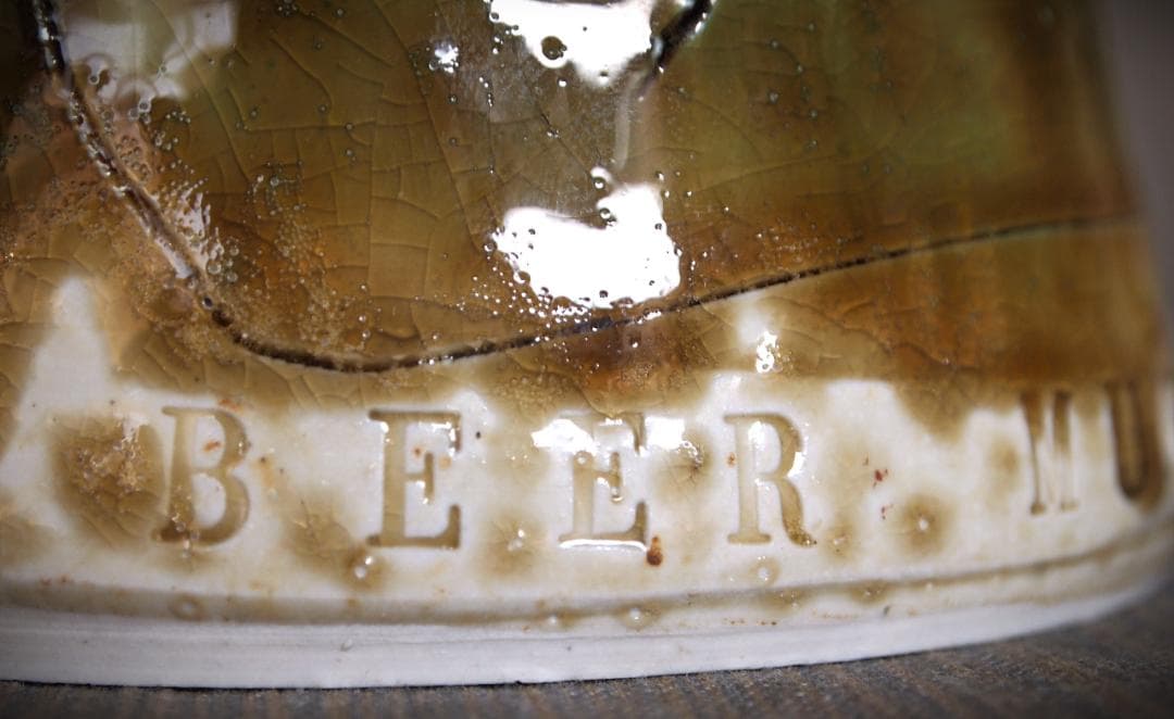 希少作★鯉江良二★織部マグカップ★KIRIN　MUG　COLLECTION