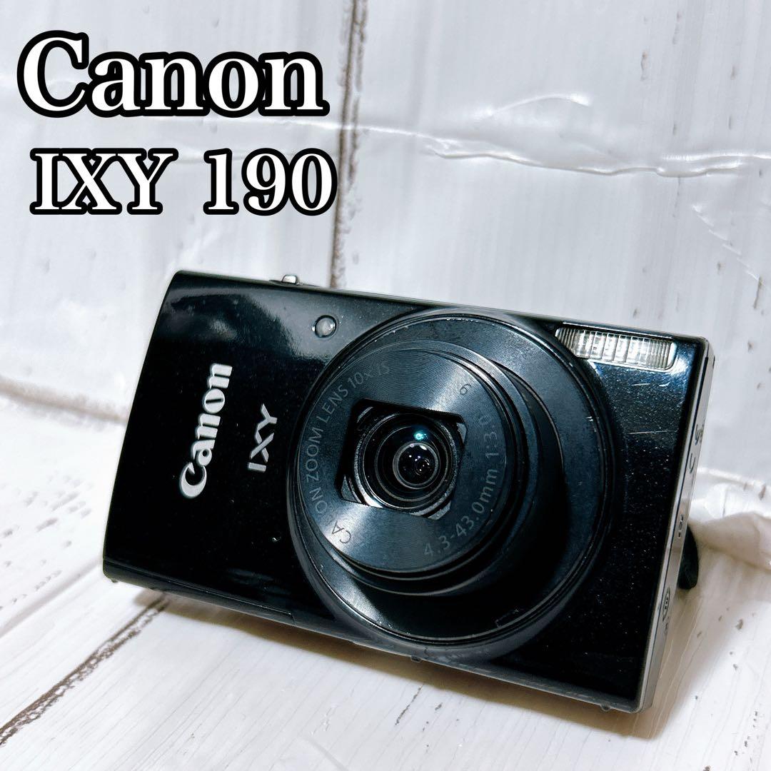 Canon IXY190 ブラック コンパクトデジタルカメラ　コンデジ