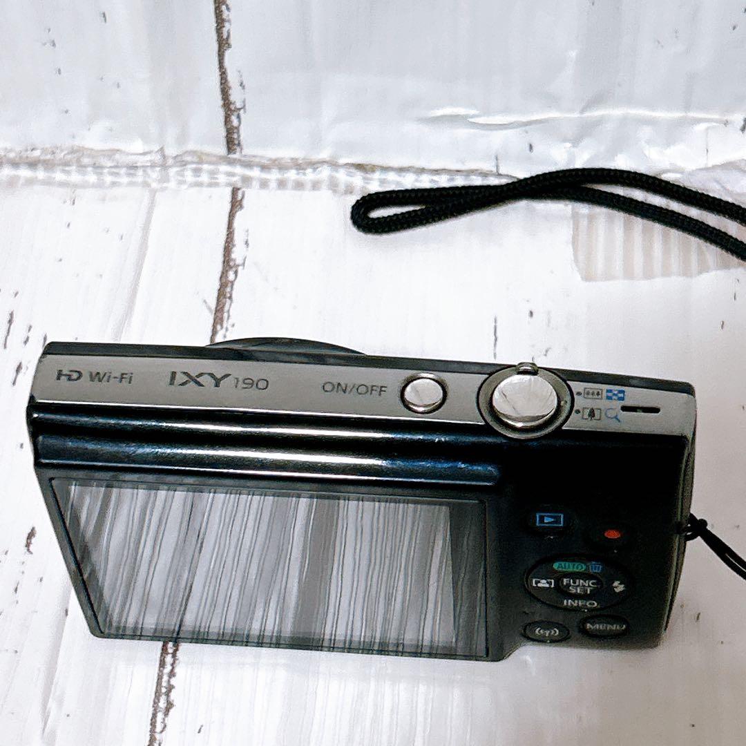 Canon IXY190 ブラック コンパクトデジタルカメラ　コンデジ
