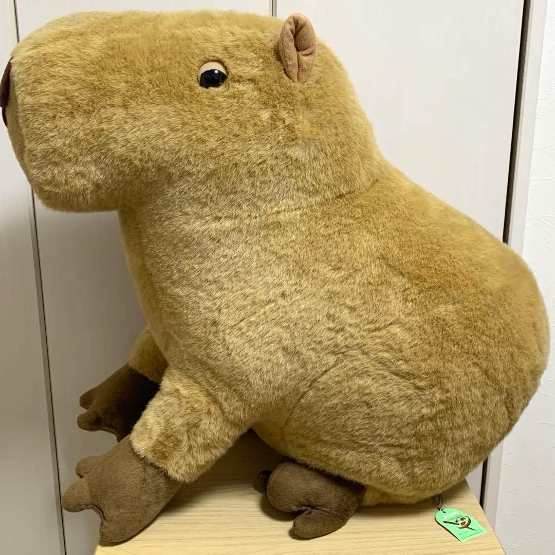 超大型　実物サイズ　カピパラ　ぬいぐるみ