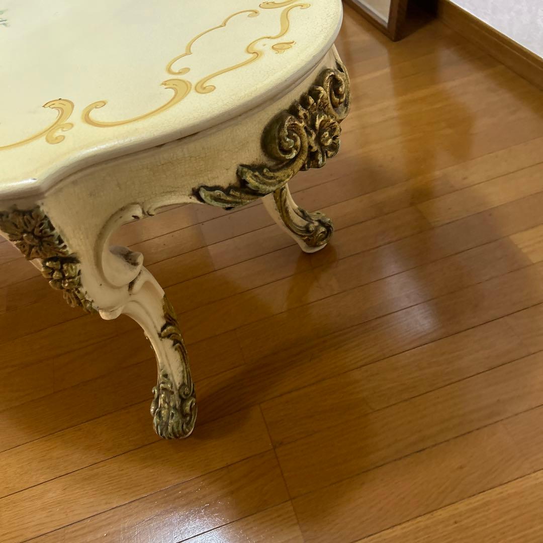 SILIK シリック　ロココ　ローテーブル　センターテーブル　アンティーク