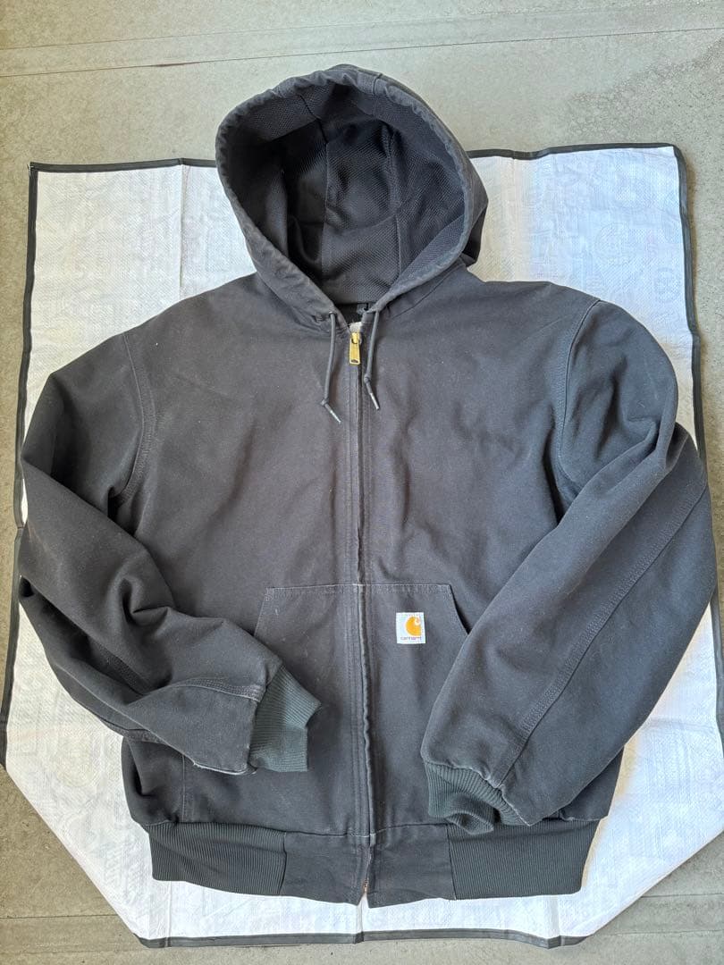 Carhartt アクティブジャケット　USA製　ブラック