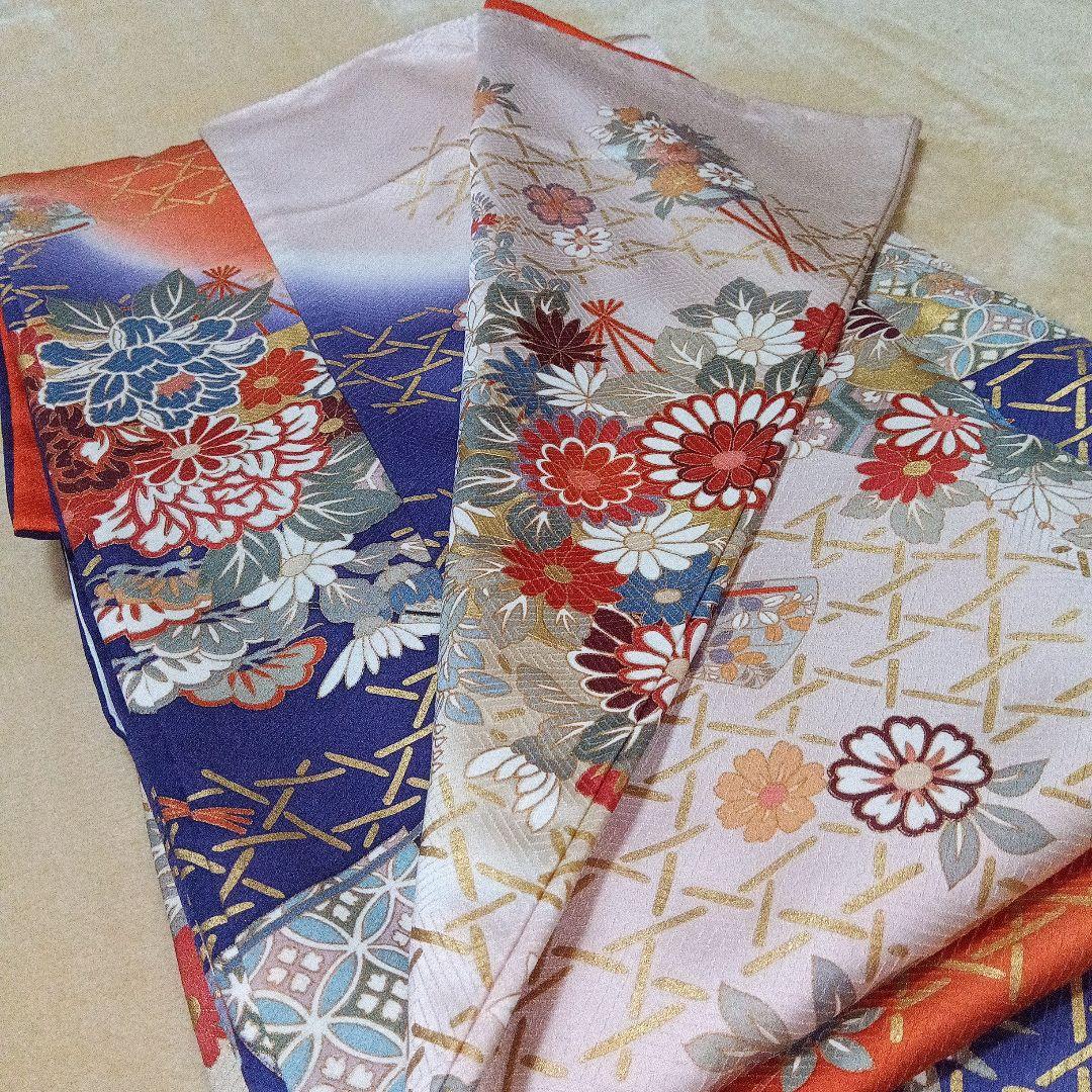 ２点まとめ依頼 ロッピー【正絹 和装 着物 振袖 留袖 和装 訪問着 】