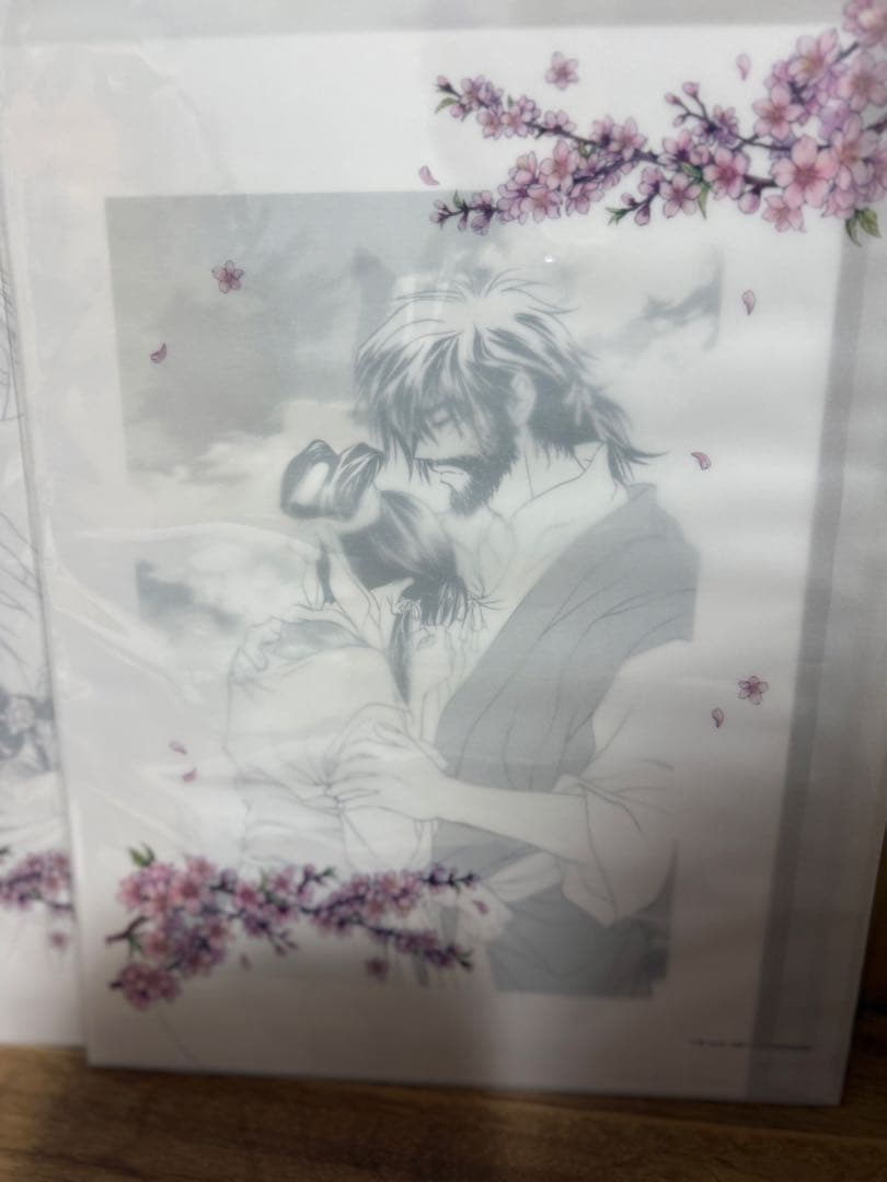 【未開封】20周年記念「彩雲国物語 原画展」モノクロ複製画　5種　まとめ売り