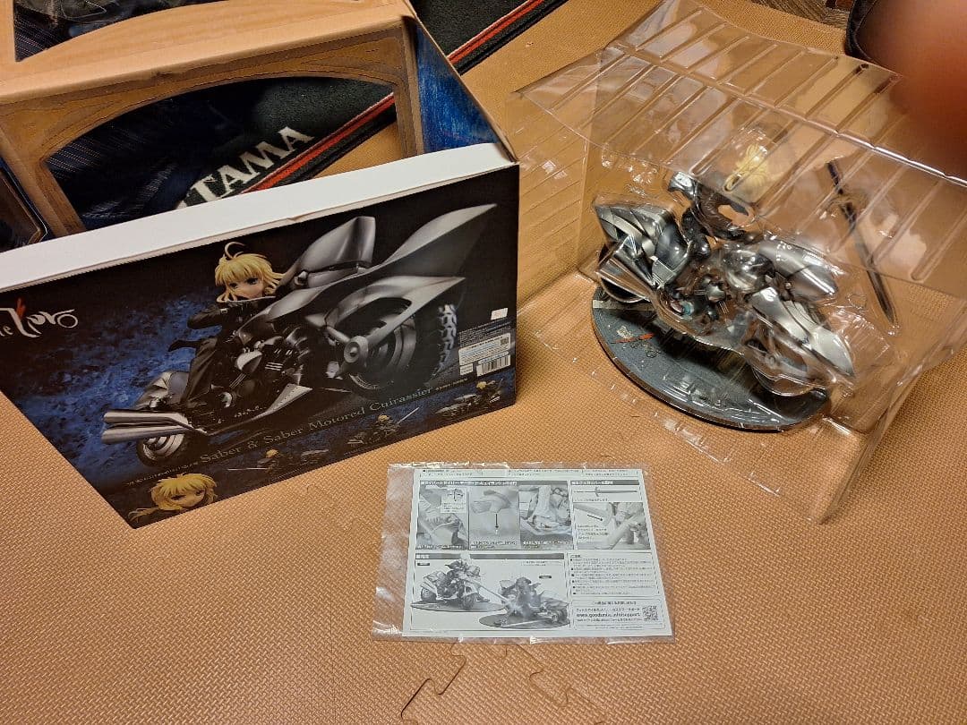 Fate/Zero セイバー＆セイバー・モータード・キ ユイラッシェ 1/8