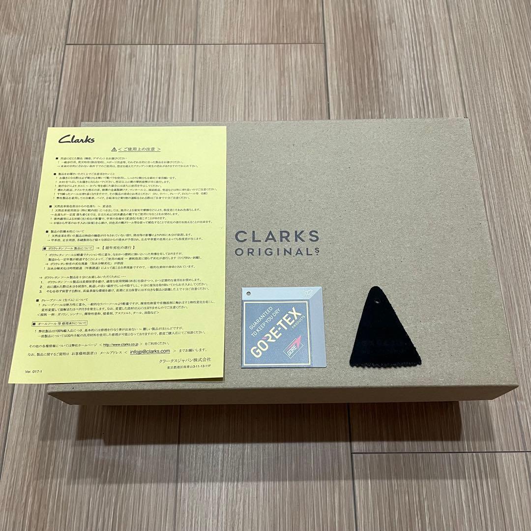 CLARKS ORIGINALS／WALLABEE GTX／UK7