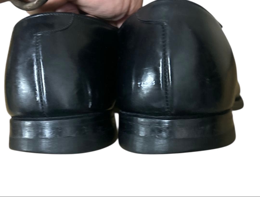 80s USN US NAVY レザーソール サービスシューズ ビンテージ 革靴