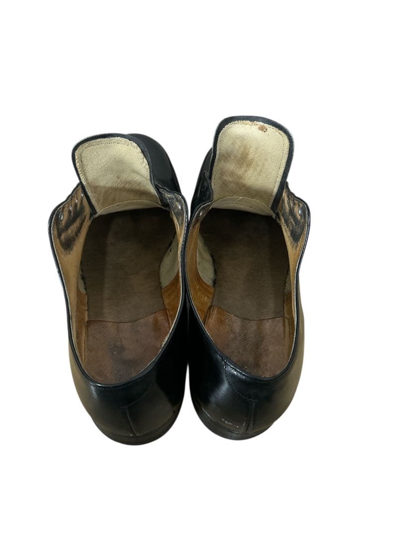 80s USN US NAVY レザーソール サービスシューズ ビンテージ 革靴