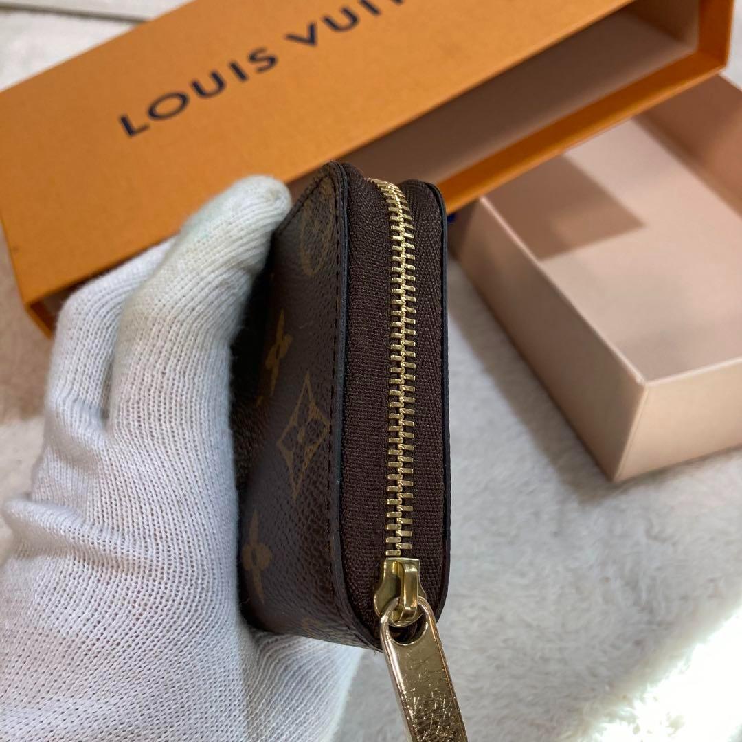 ！極美品！　ルイヴィトン　ラウンドファスナー　ケース　モノグラム