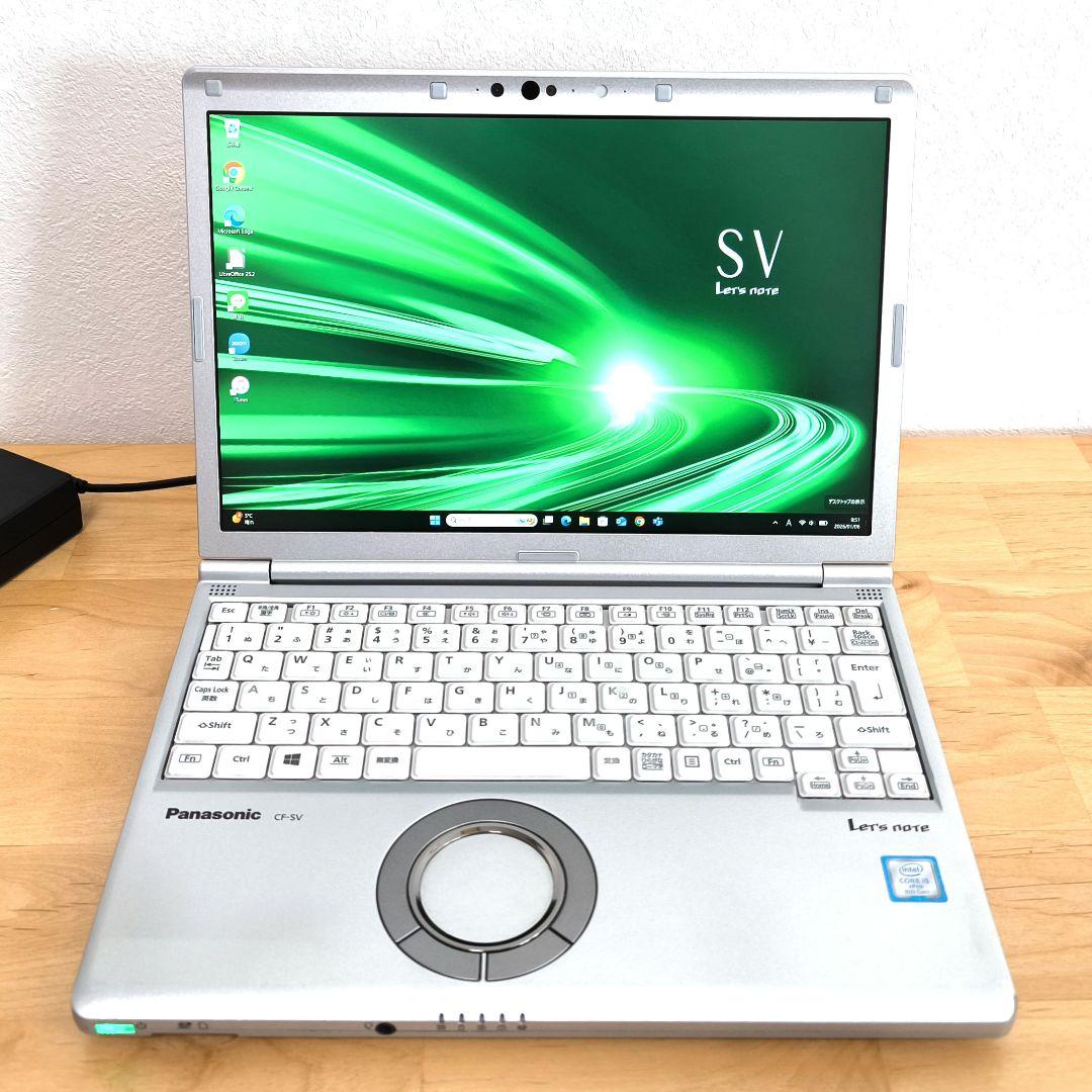 Let’s note SV8 ノートパソコン│i5第8世代／Windows11