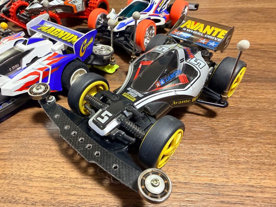 ミニ四駆　引退品　車体　6台まとめ売り