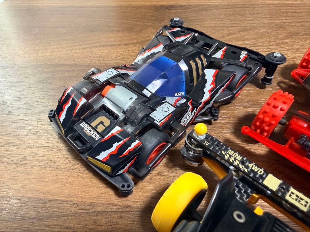 ミニ四駆　引退品　車体　6台まとめ売り