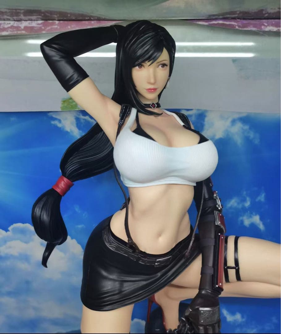 ファイナルファンタジー Ⅶ 棱石 ティファ フィギュア ガレージキットスタチュー