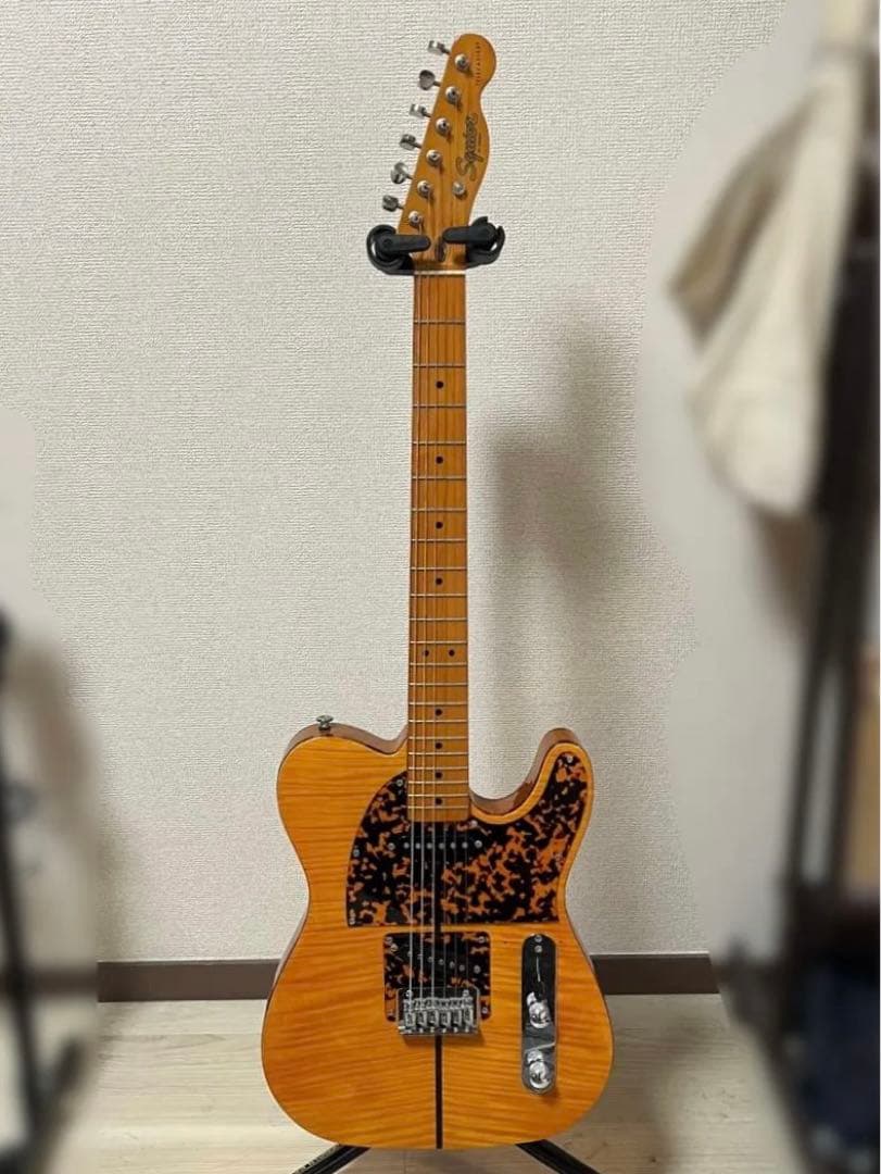 mad cat テレキャスター　prince squier by fender
