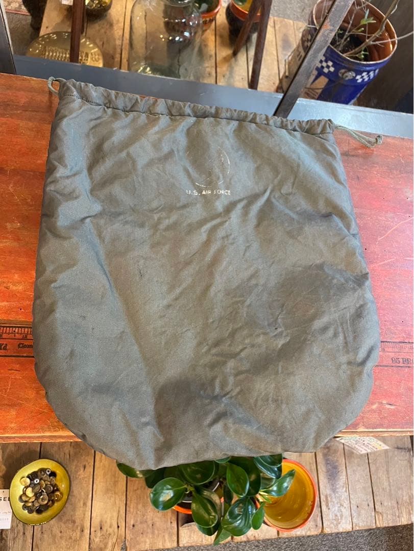 60s USAF ヘルメットバッグ 2nd 米軍実物 U.S.AIRFORCE