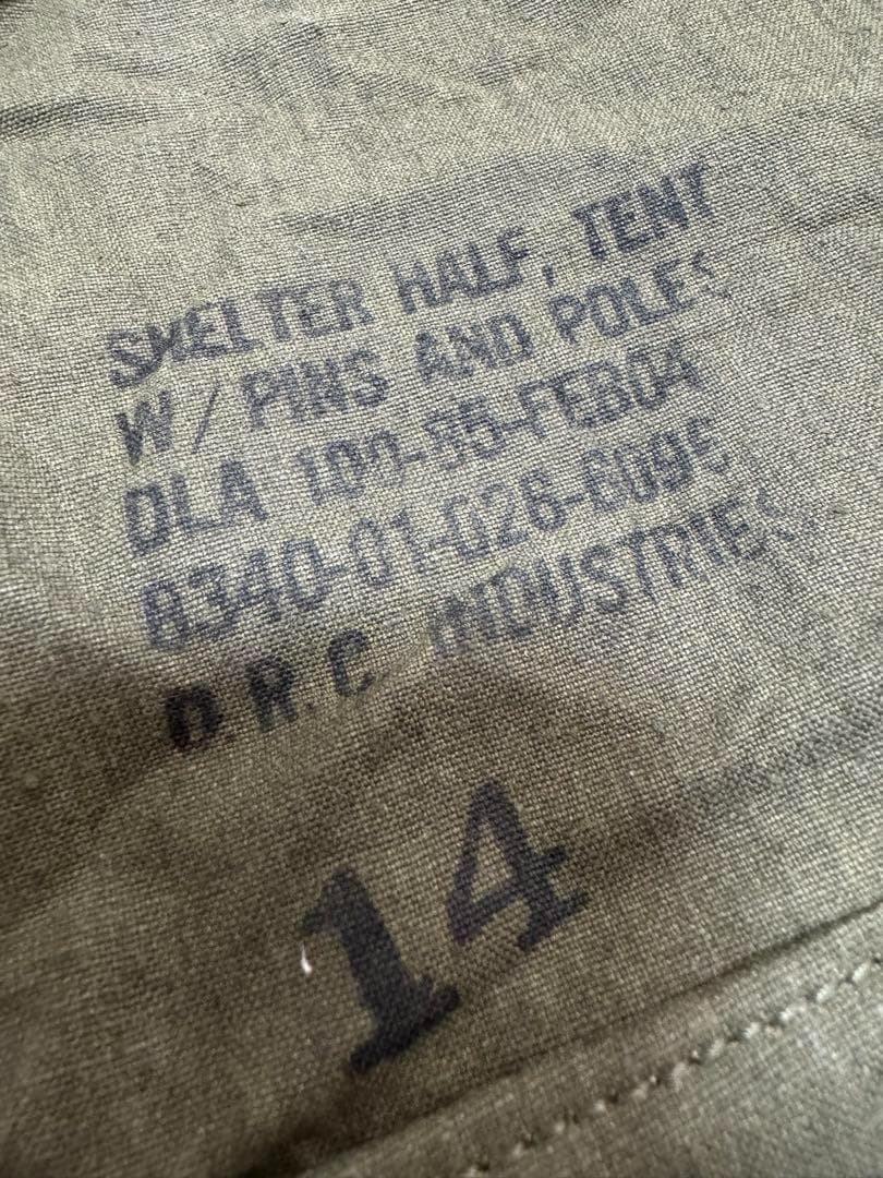 米軍 実物 パップテント