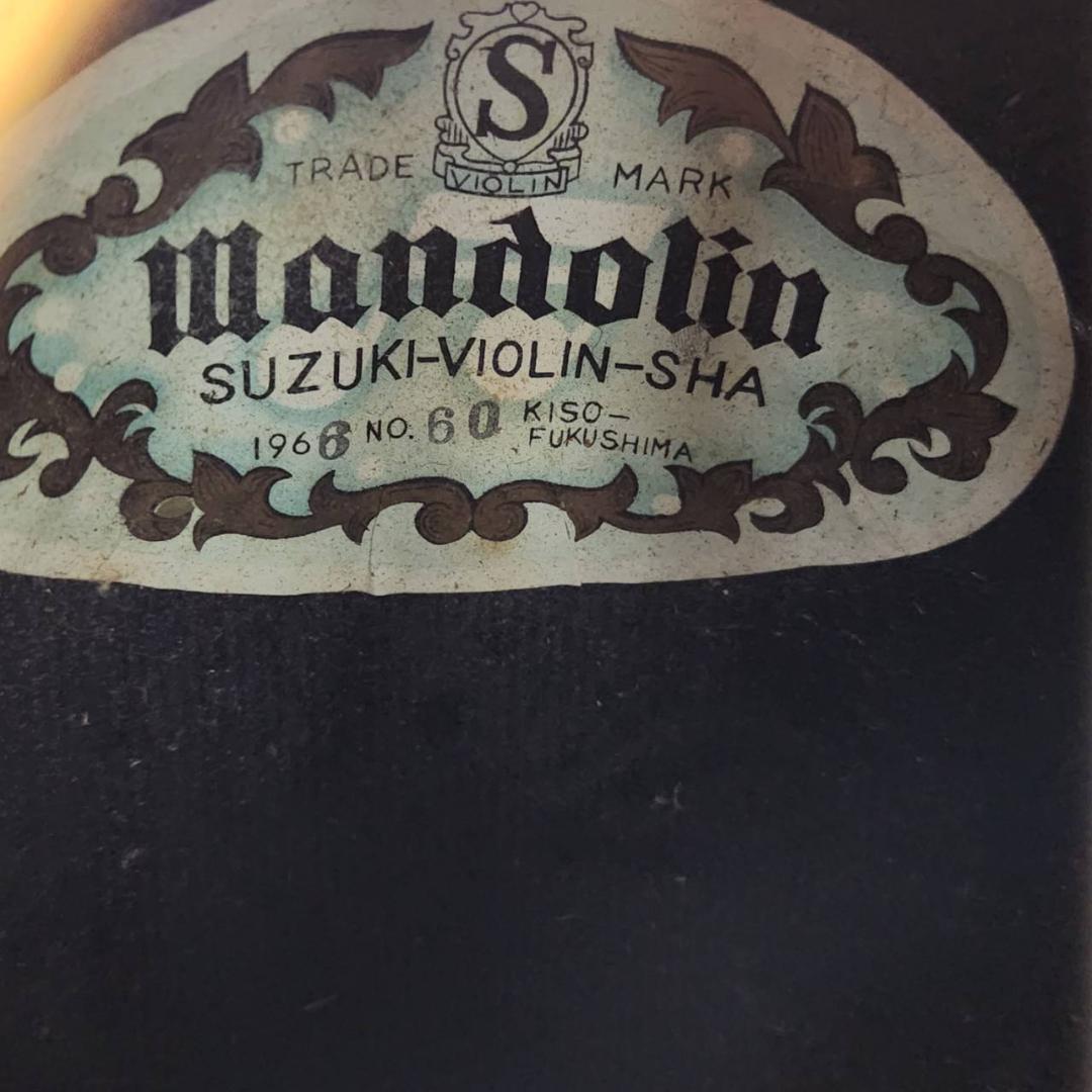 ★鈴木バイオリン　マンドリン　1966　No60　ケース付き