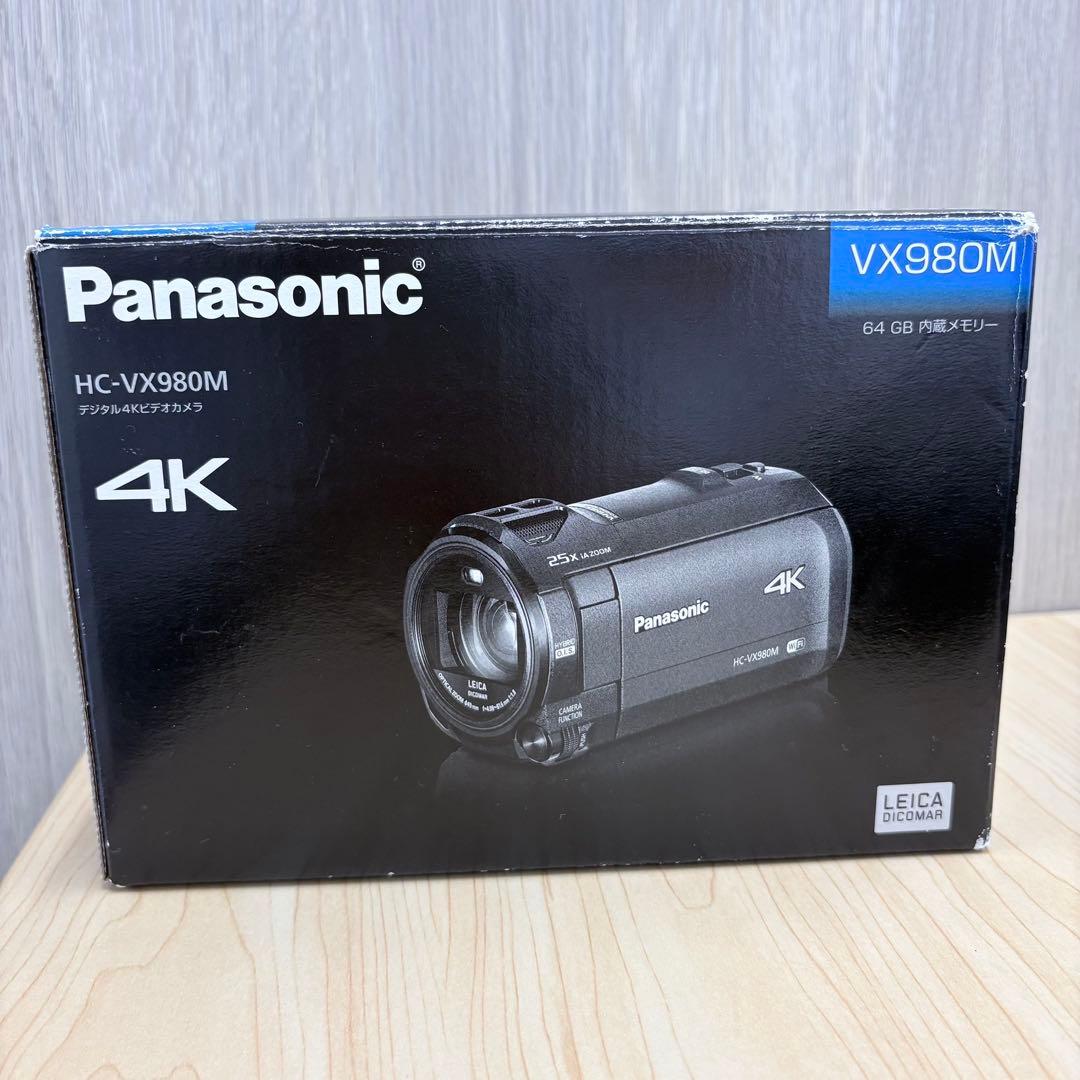 【恒平】Panasonic4Kビデオカメラ HC-VX980M
