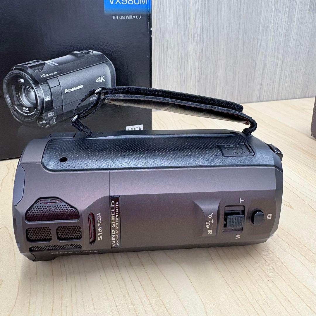 【恒平】Panasonic4Kビデオカメラ HC-VX980M