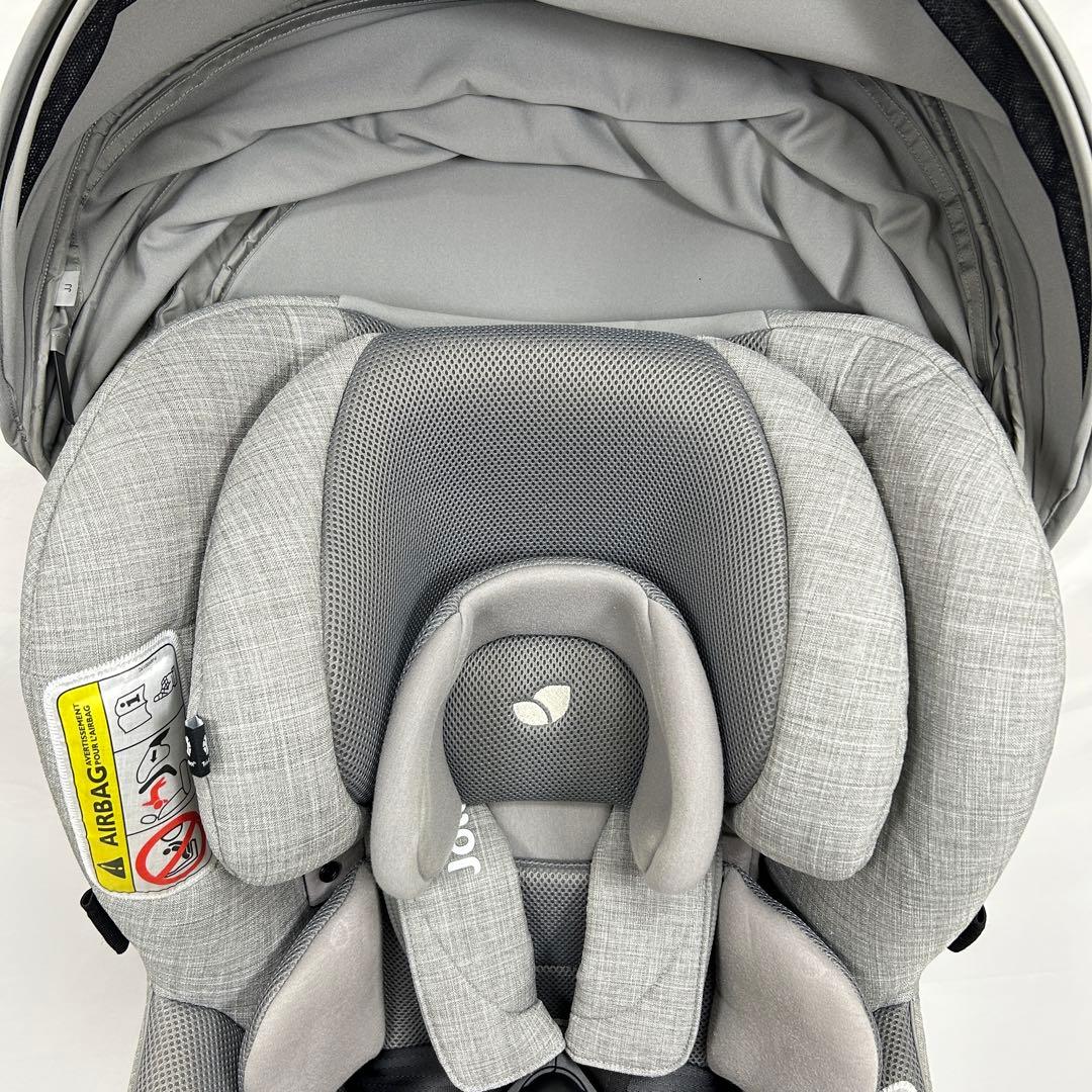 【美品】 Joie ジョイー アイアーク360° ISOFIX キャノピー付き