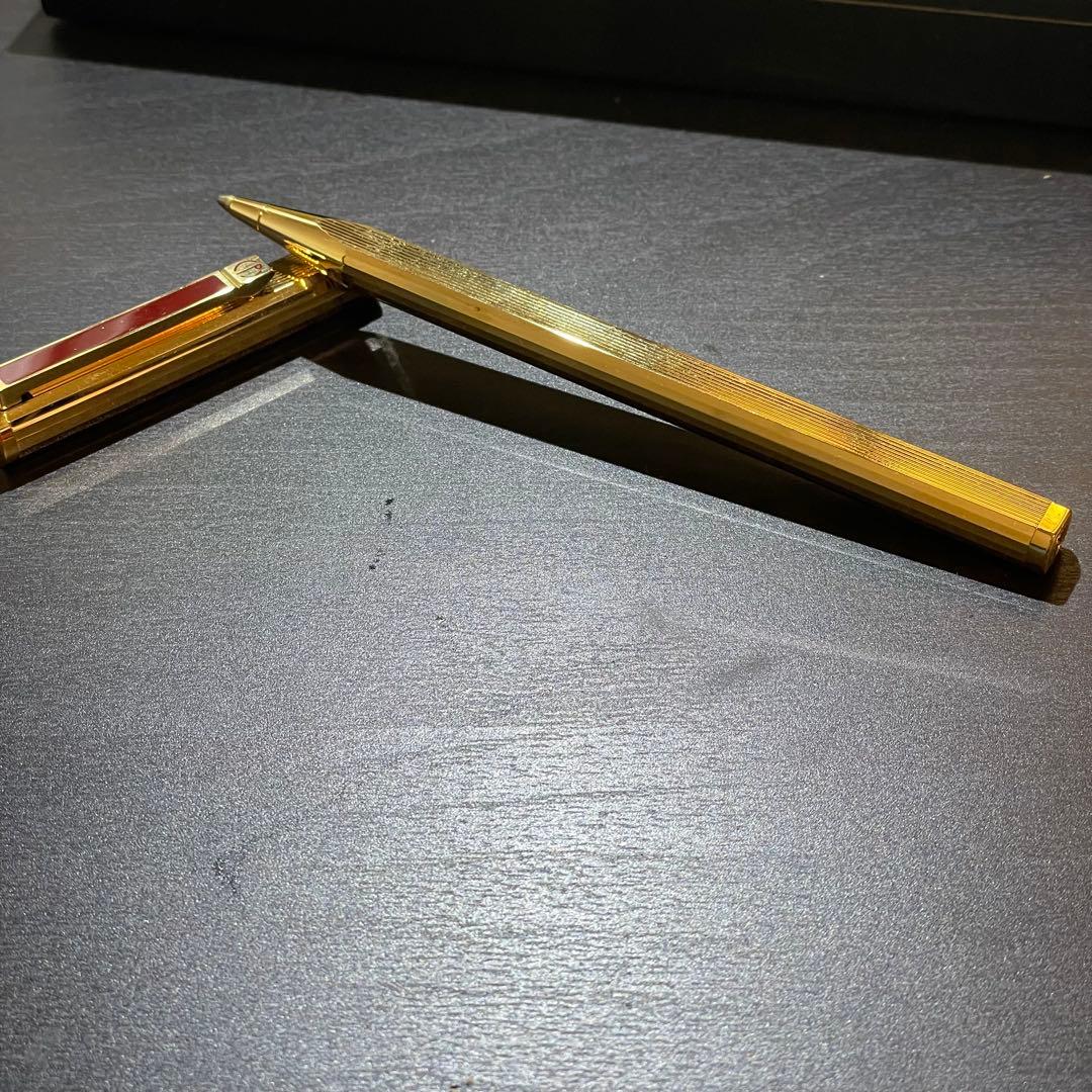 ダンヒルDUNHILL ボールペン　ゴールド×ラッカー　箱　ギャラ有り