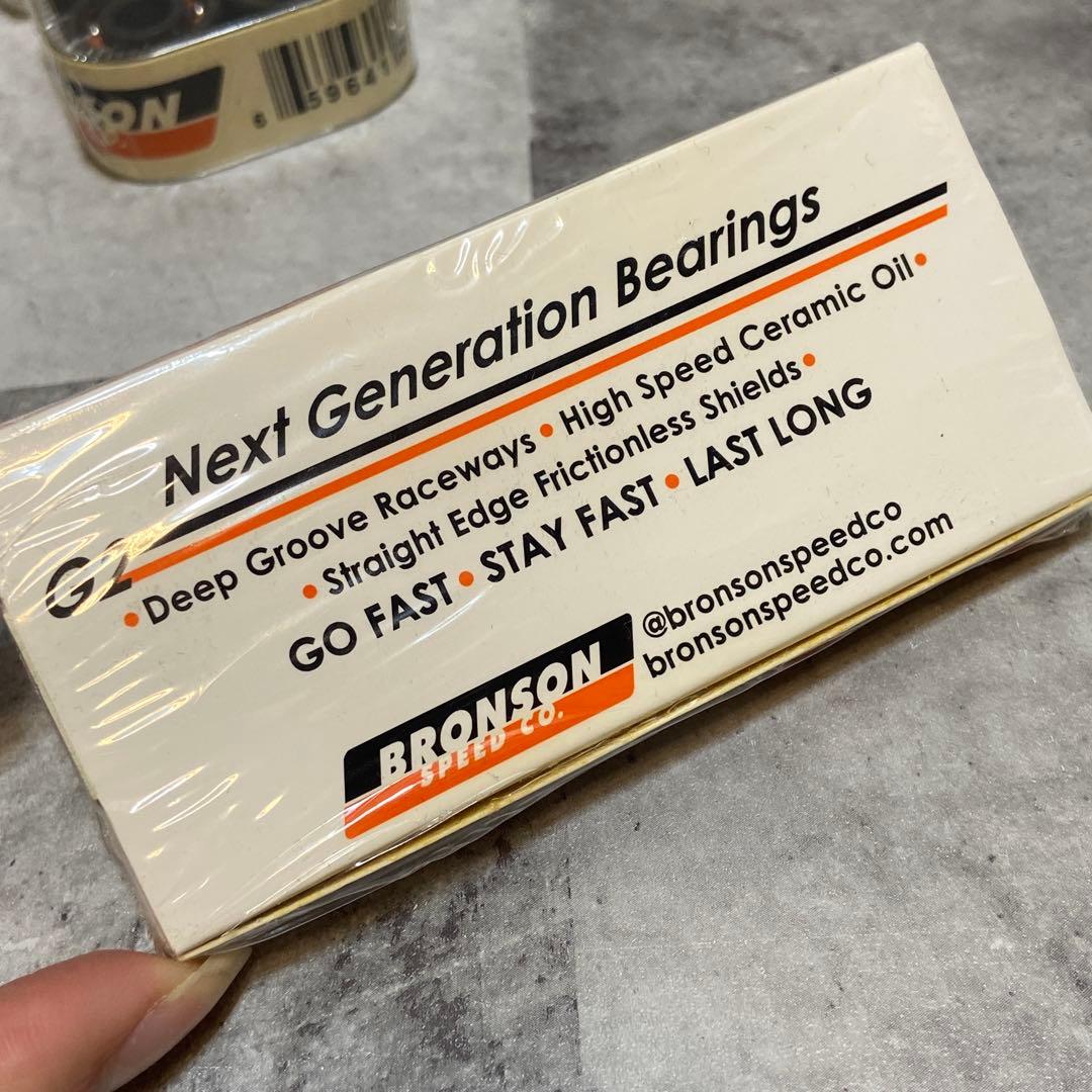 【新品・未使用】BRONSON SPEED CO. ブロンソン　ベアリング　4個