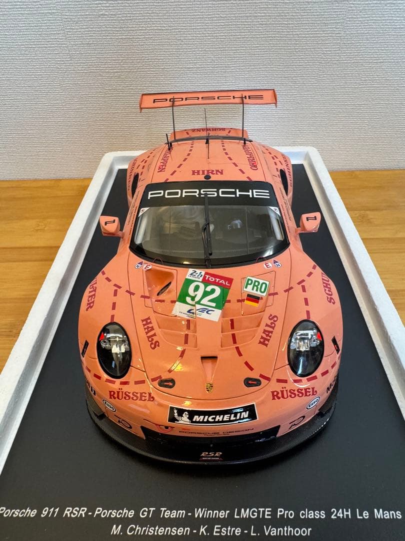 【MINICHAMPS】1/18 Porsche 911 RSR #92