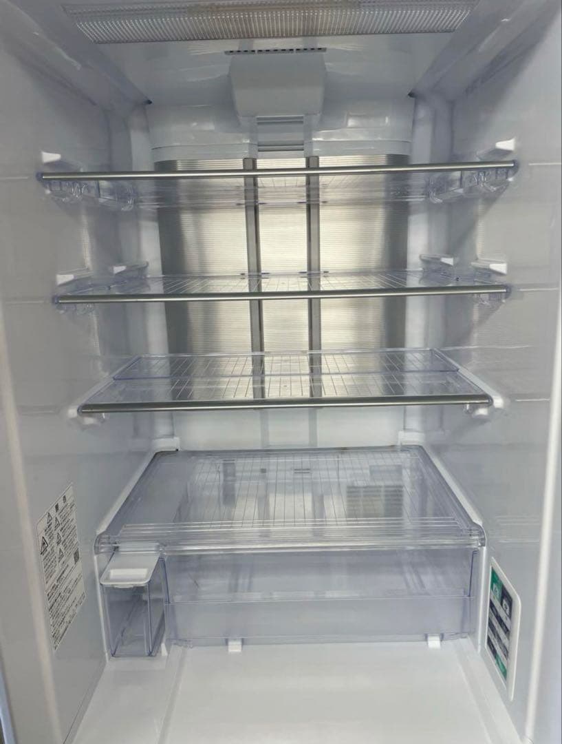 SHARP 両開き冷蔵庫 400-500L SJ-W412E-S 2019年製