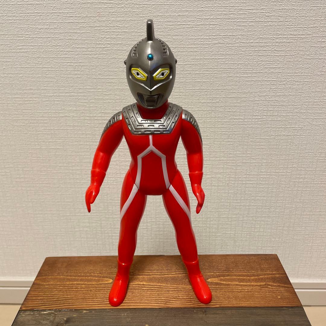 ブルマァク　大ウルトラセブン　ガンメタ　ソフビ
