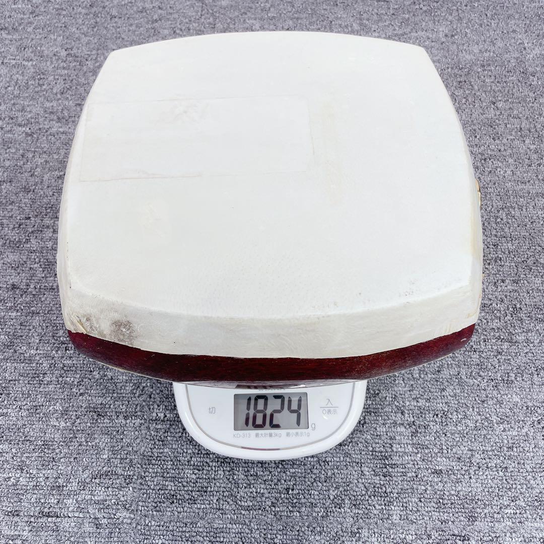 津軽三味線 紅木 太棹 綾杉胴 子持ち綾杉　2本溝