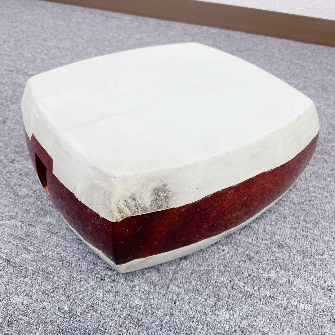 津軽三味線 紅木 太棹 綾杉胴 子持ち綾杉　2本溝