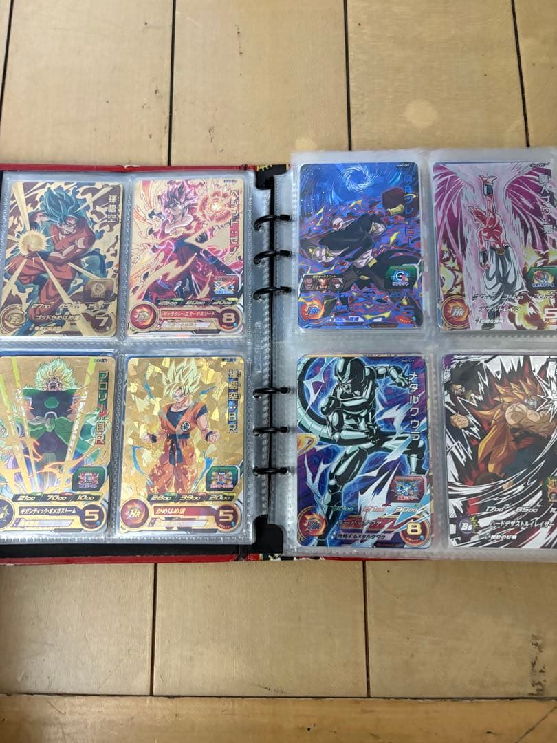 ドラゴンボールヒーローズ　バインダーまとめ