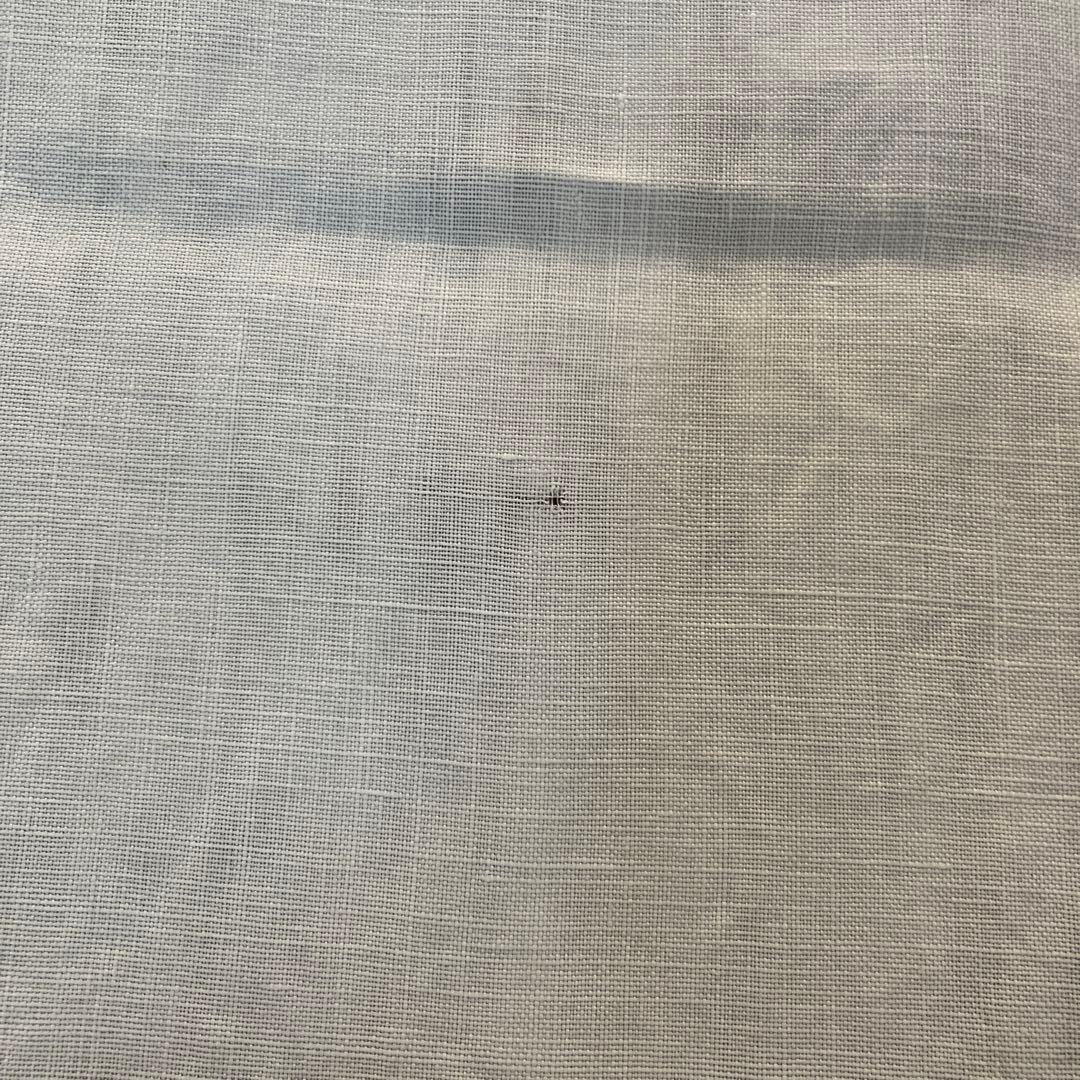 フランス アンティーク リネン シーツ 麻 モノグラム 刺繍 カーテン　布地