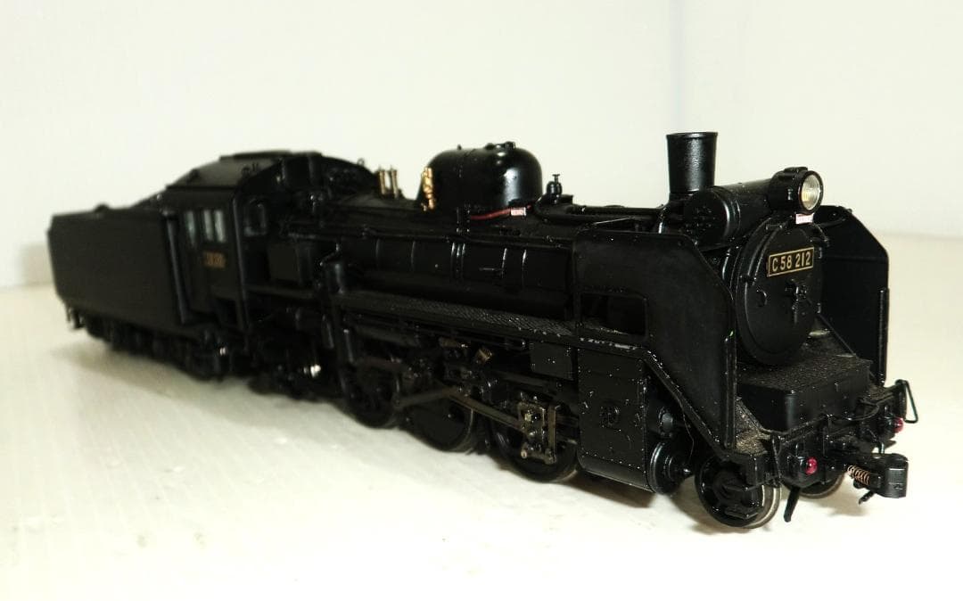 HOゲージ 天賞堂 C58形 標準型 切妻デフ 密閉キャブ 外観ジャンク