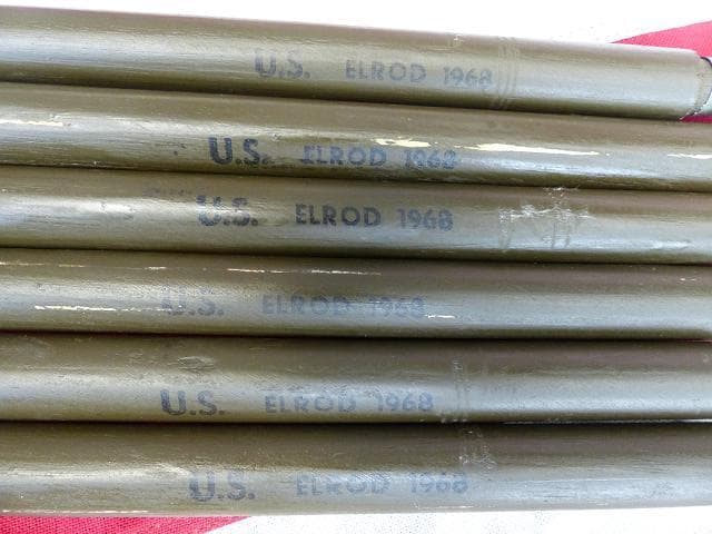 、さまリクエスト1968” 米軍実物 デッド!　テントポール　8本セット 軍幕