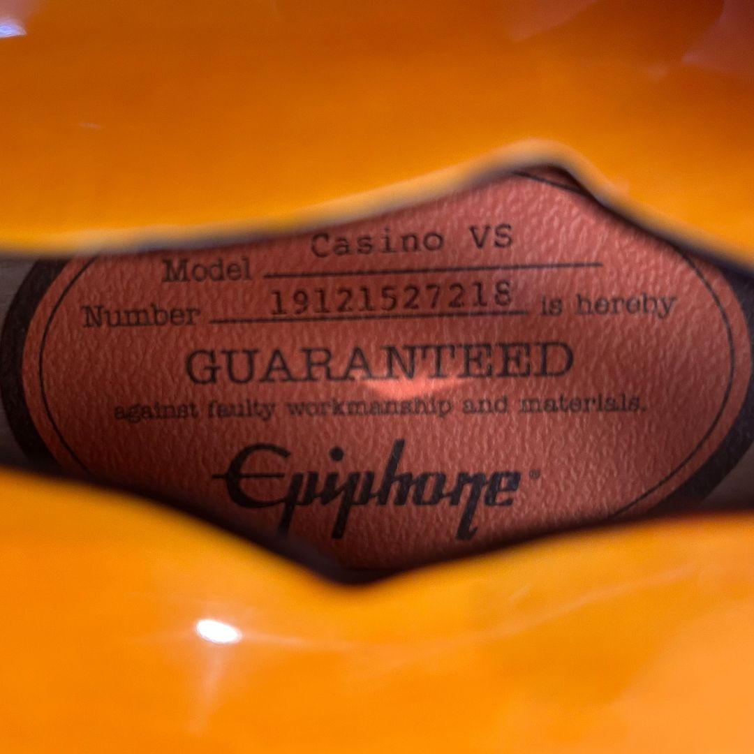 Epiphone Casino VS エピフォン カジノ ケース付