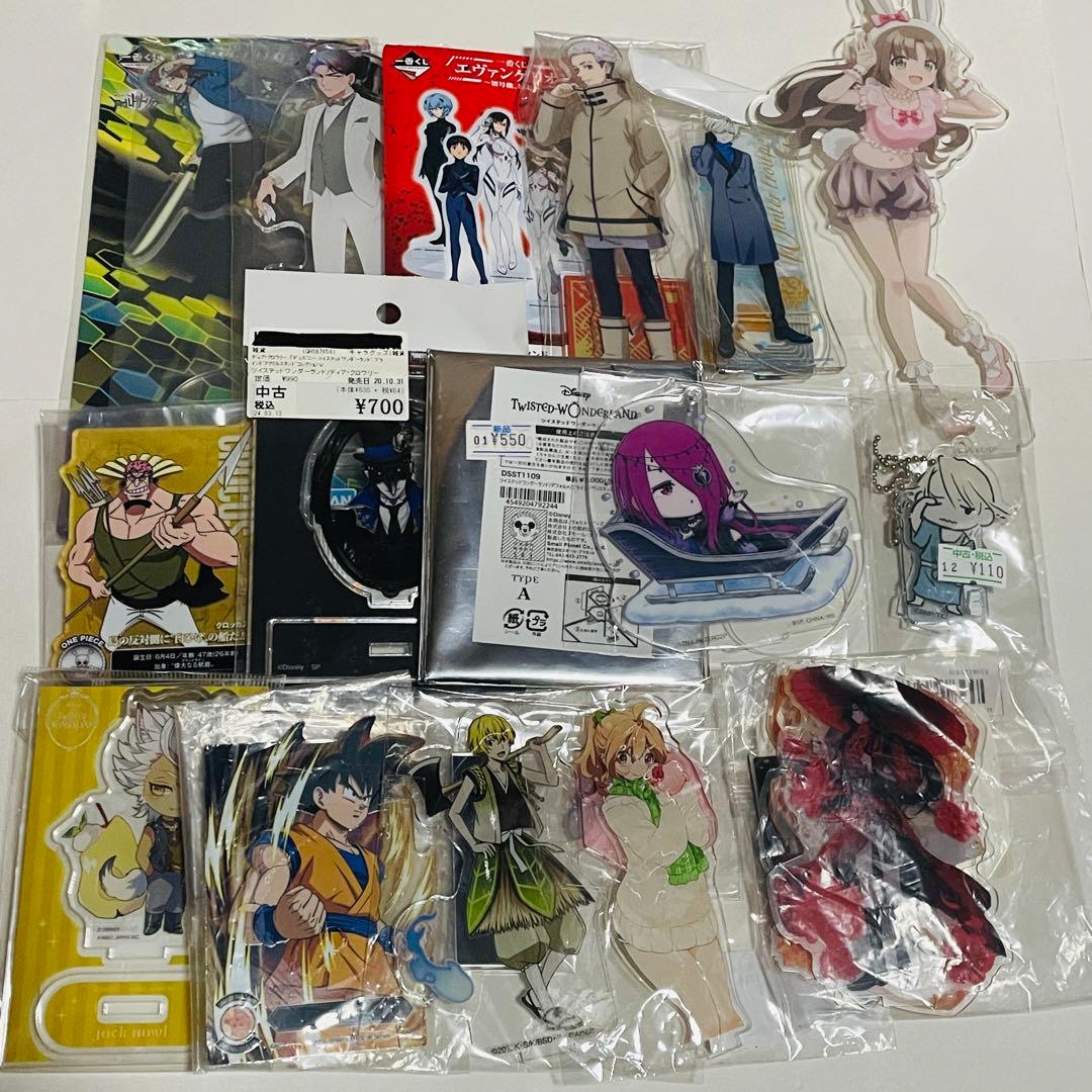 ノンジャンルアニメ雑貨アクリルスタンド　約170個以上まとめ売り　大量セット