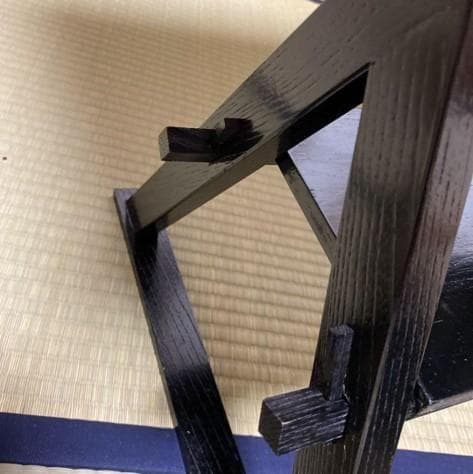 ★【分割3台口】喫架　茶道具　立礼用　組立式5台セット【匿名・無料配送】