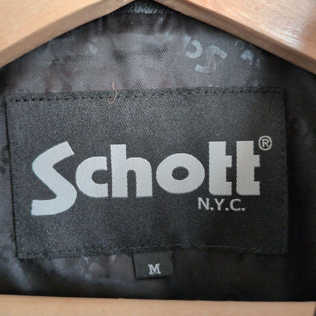 SCHOTT/nano universe別注 LEATHER CAR COAT