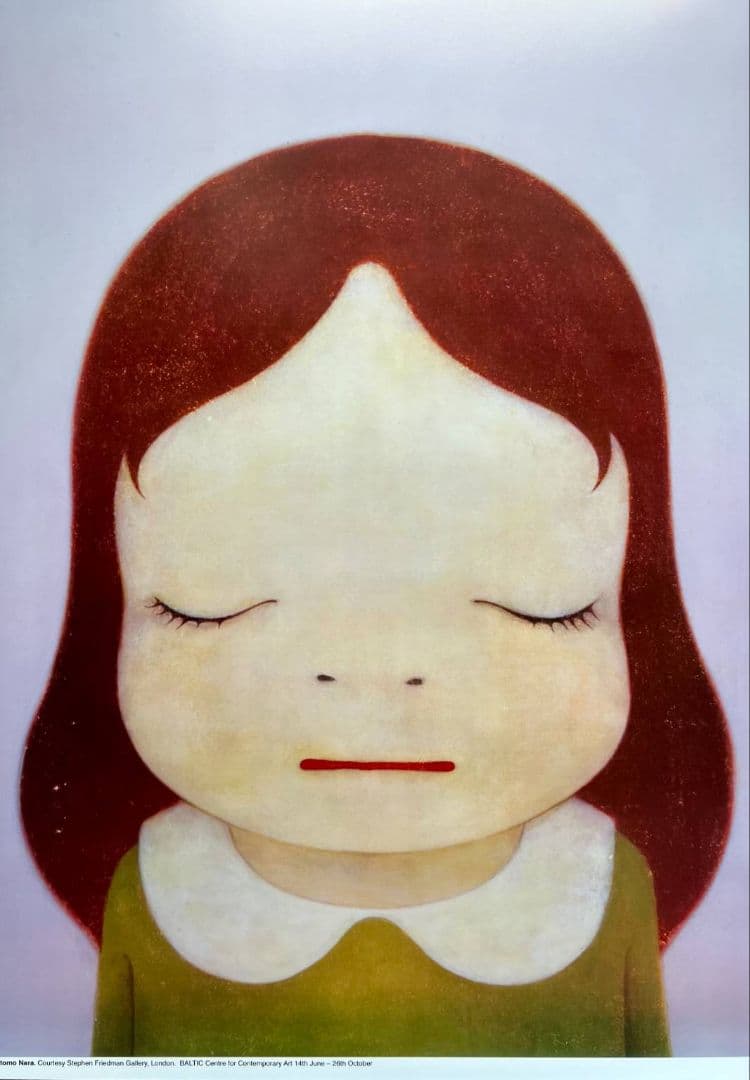 奈良美智　ポスター　2点セット　大人気画家　(村上隆　草間彌生)