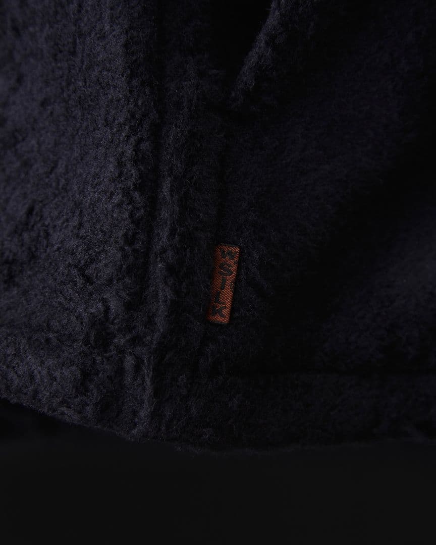 新品NICENESS 22AW別注ワイルドシルクボアベストWALTER