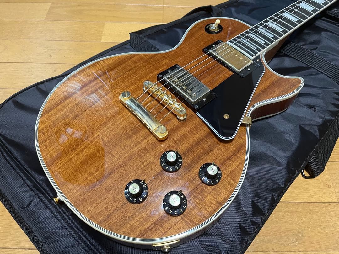 ギター Epiphone Les Paul Custom Koa Natural