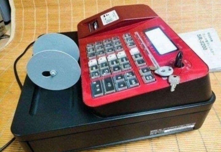 カシオレジスター　SR-S200　　　25022000