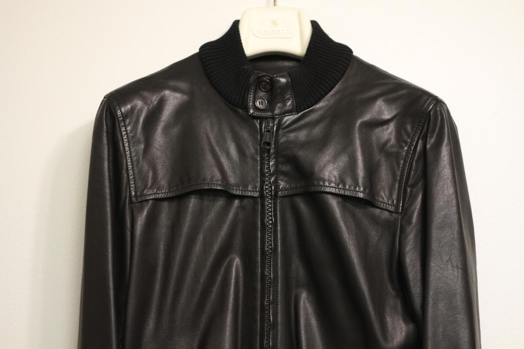 【極美品】band of outsiders シングルレザージャケット 0