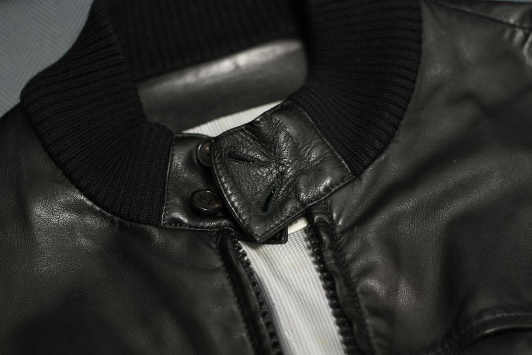 【極美品】band of outsiders シングルレザージャケット 0