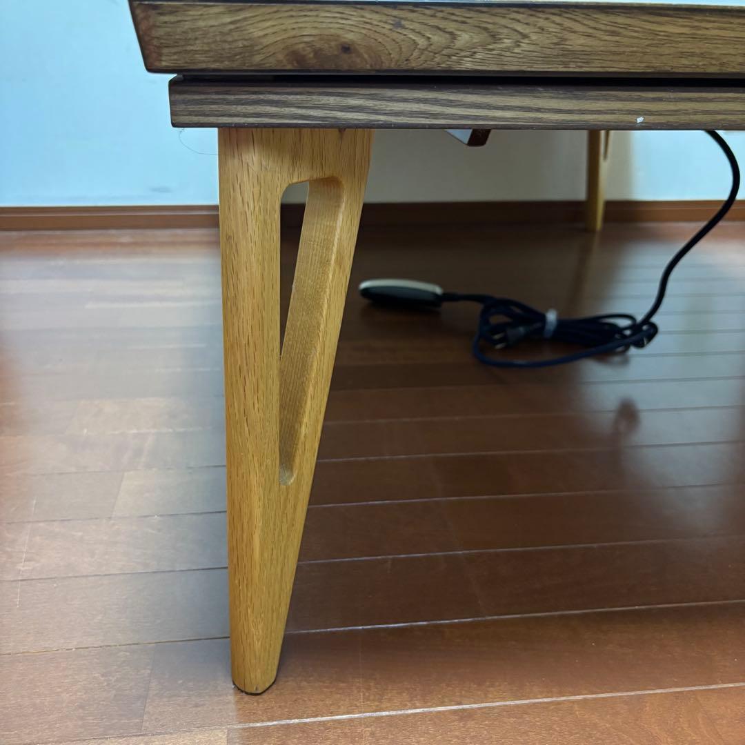 日美　【nichibi】コタツ　モジョデルタ120チーク