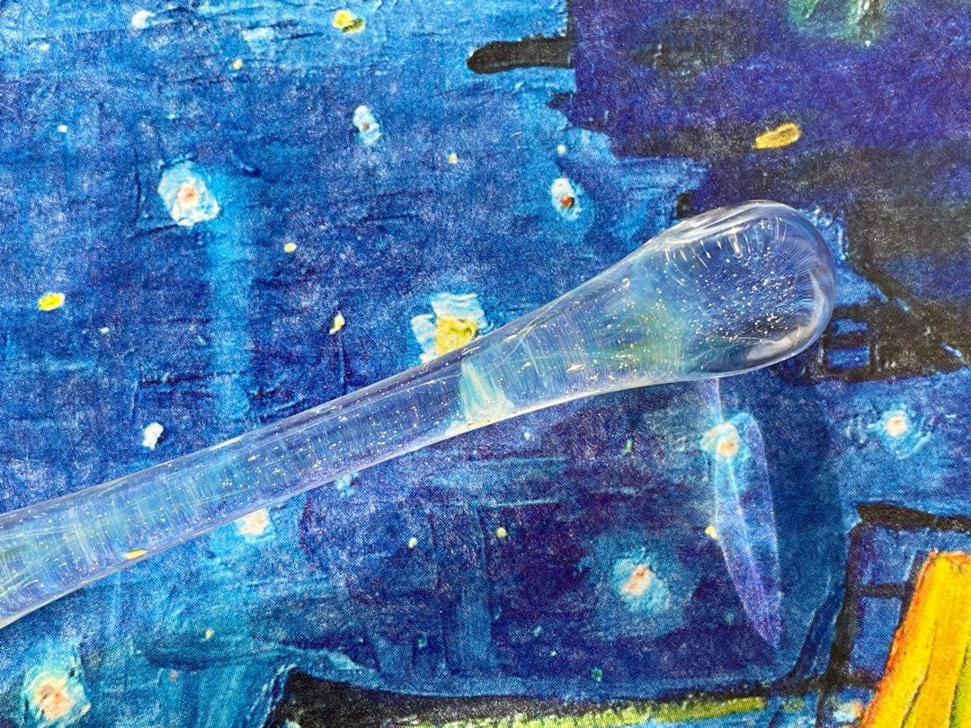 きゃろくろガラス工房・星空ガラスペン