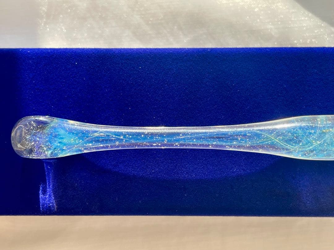 きゃろくろガラス工房・星空ガラスペン